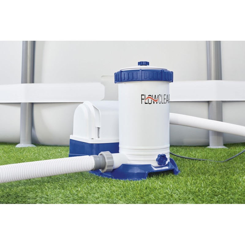 Pompe de filtration à cartouche pour piscine 9463 L/h