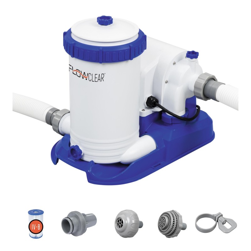 Pompe de filtration à cartouche pour piscine 9463 L/h