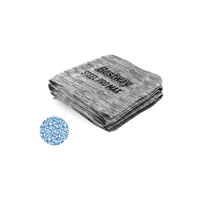 Liner pour piscine Steel Pro MAX ovale - 427 x 250 x 100 cm