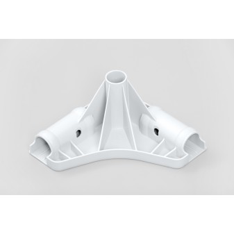 Raccord d'angle pour piscine Steel Pro rectangulaire