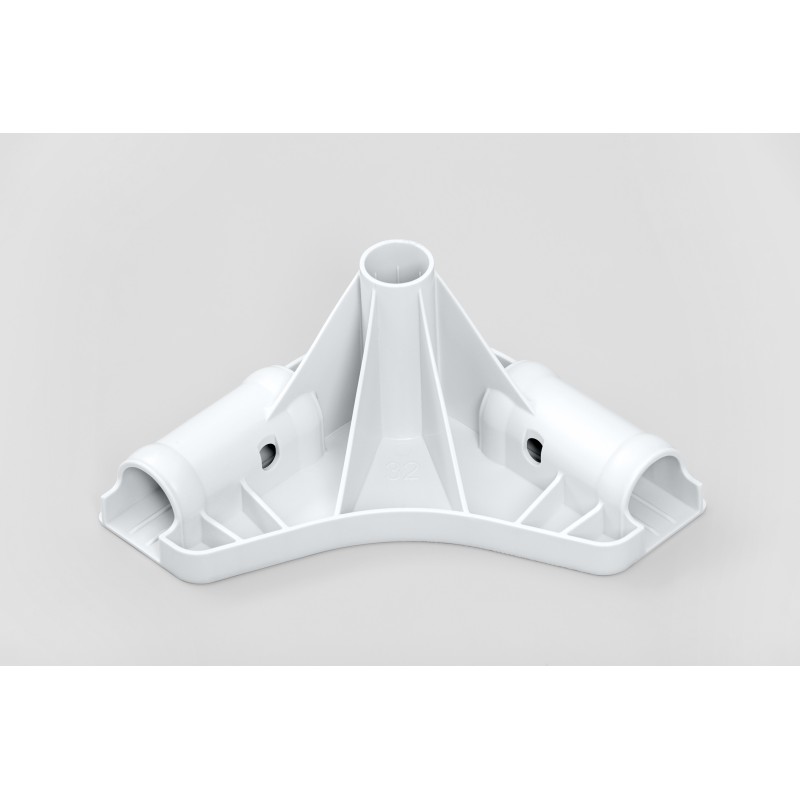 Raccord d'angle pour piscine