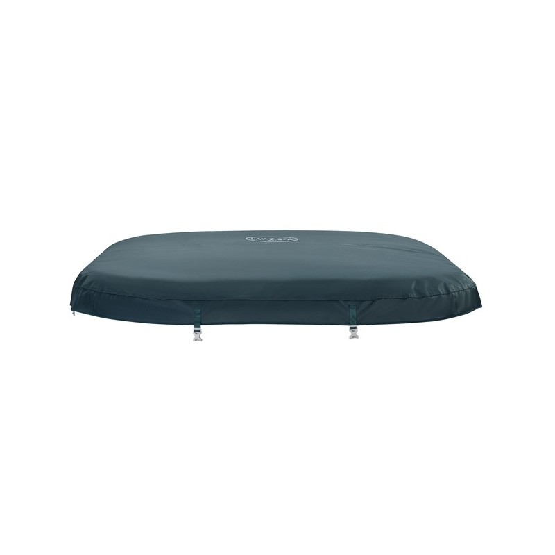 Enveloppe de couverture similicuir pour Lay-Z Spa Ibiza EnergySense AirJet 6 - 180 x 180 x 66 cm