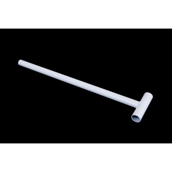 Pied vertical en T pour piscine Steel Pro rectangulaire - 259 x 170 x 61 cm