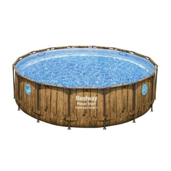 Piscine Tubulaire Ronde Bestway Power Steel Swim Vista 488x122