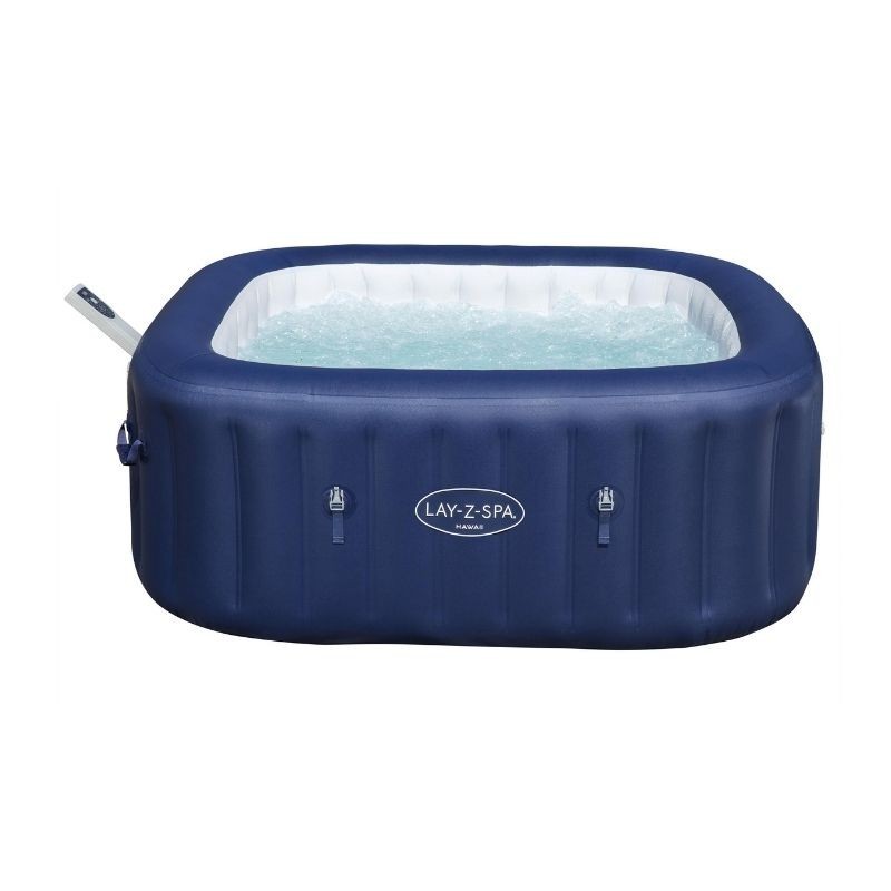 Spa gonflable carré Lay-Z-Spa Hawaii Smart AirJet EnergySense 4-6 places WIFI Bestway