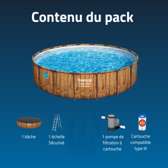Piscine Tubulaire Ronde Bestway Power Steel Swim Vista 549x122 Piscine Tubulaire Ronde Bestway Power Steel Swim Vista 549x122