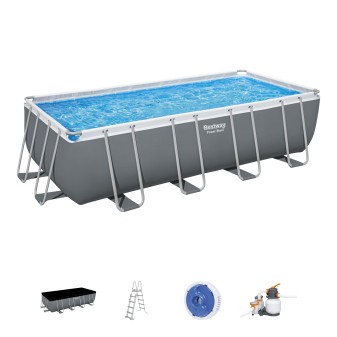 Piscine hors sol rectangle Power Steel 549 x 274 x 132 cm