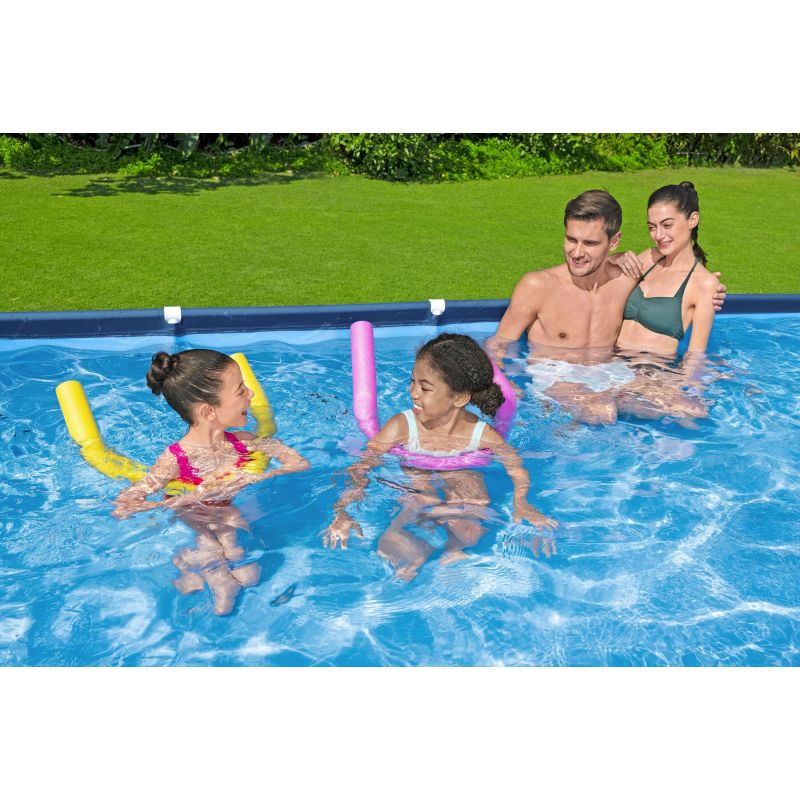 Piscine Tubulaire Rect. Bestway Steel Pro 400x211 Bleue
