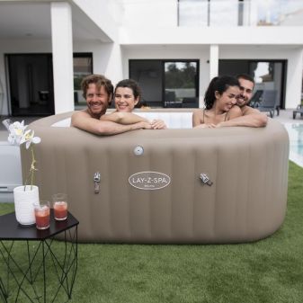 Spa gonflable carré Lay-Z-Spa Palma HydroJet Pro 5-7 personnes