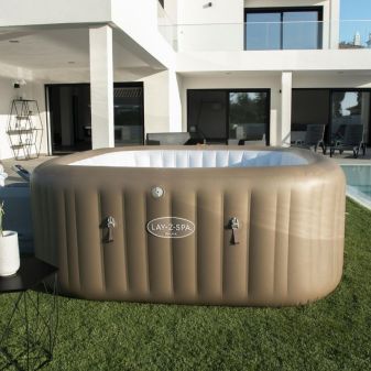 Spa gonflable carré Lay-Z-Spa Palma Hydrojet Pro 5-7 personnes Spa gonflable carré Lay-Z-Spa Palma Hydrojet Pro 5-7 personnes