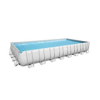 Piscine hors sol rectangle Power Steel 956 x 488 x 132 cm