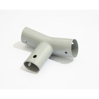 Connecteur T pour piscine Power Steel™ Bestway® 488 x 122 cm, gris, ronde