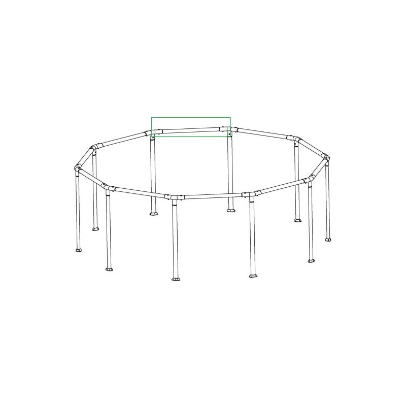 Rail supérieur pour piscine Steel Pro MAX™ Bestway® 3.05-3.66 m