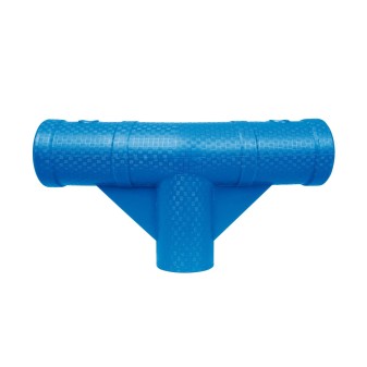 Connecteur T pour piscines Steel Pro™ Bestway® 366 x 76/84 cm, rondes (bleu / FrameLink System™)