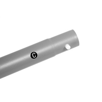 Rail supérieur "C" pour piscine Power Steel ovale - 305 x 200 x 84 cm et 427 x 250 x 100 cm