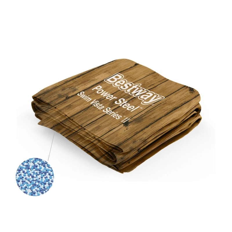 Liner pour piscine Power Steel™ Swim Vista Series™ Bestway® 5.49 x 1.22 m