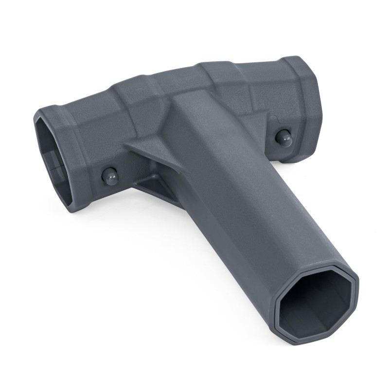 Connecteur en T givré pour cadre de piscine 5.49m, 6.10m, 6.71m x 1.32m Connecteur en T givré pour cadre de piscine 5.49m, 6.10m, 6.71m x 1.32m