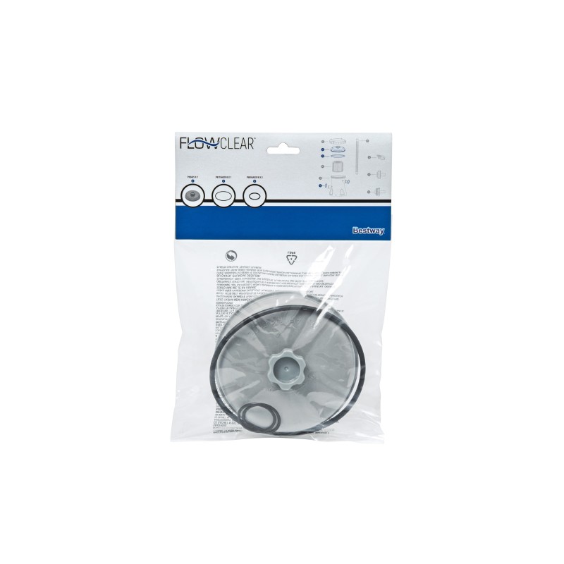 Kit couvercle et joints pour pompes à filtre Flowclear™ Bestway® 2 006 l/h / 3 028 l/h / 3 785 l/h