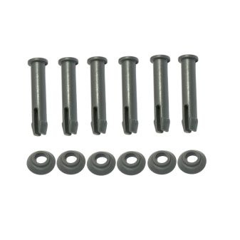 Kit de 6 goupilles de connexion et 6 joints pour piscines Steel Pro Max Bestway ø305 / 366 cm