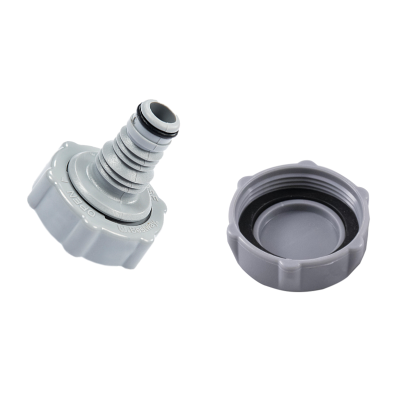 Kit bouchon de valve de vidange et adaptateur pour tuyau d’arrosage pour piscines Bestway®