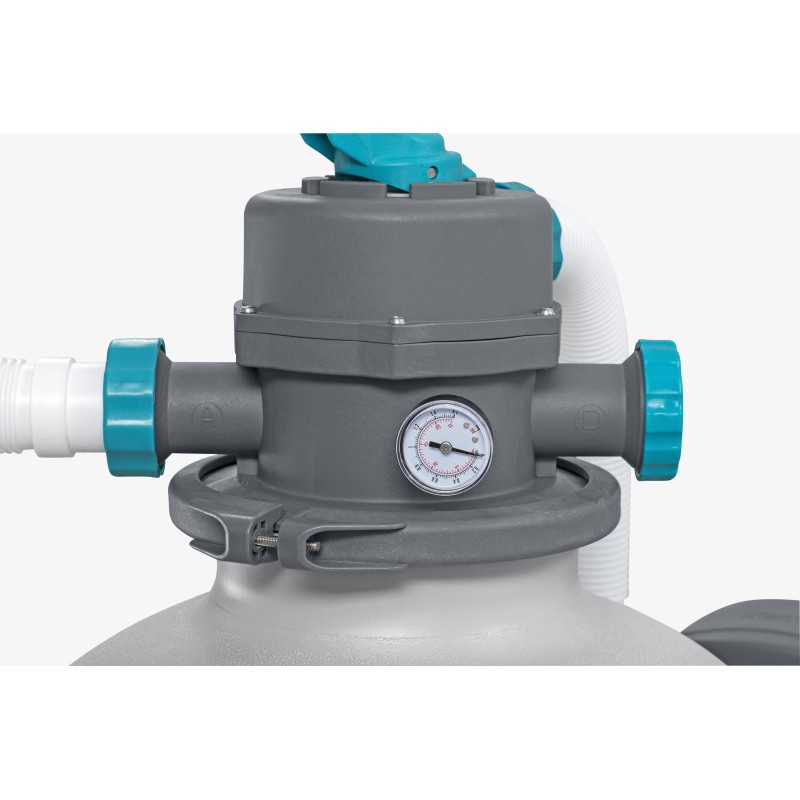 Bestway® Pompe de filtration à sable 6 056 litres pour piscine hors sol Bestway® Pompe de filtration à sable 6 056 litres pour piscine hors sol