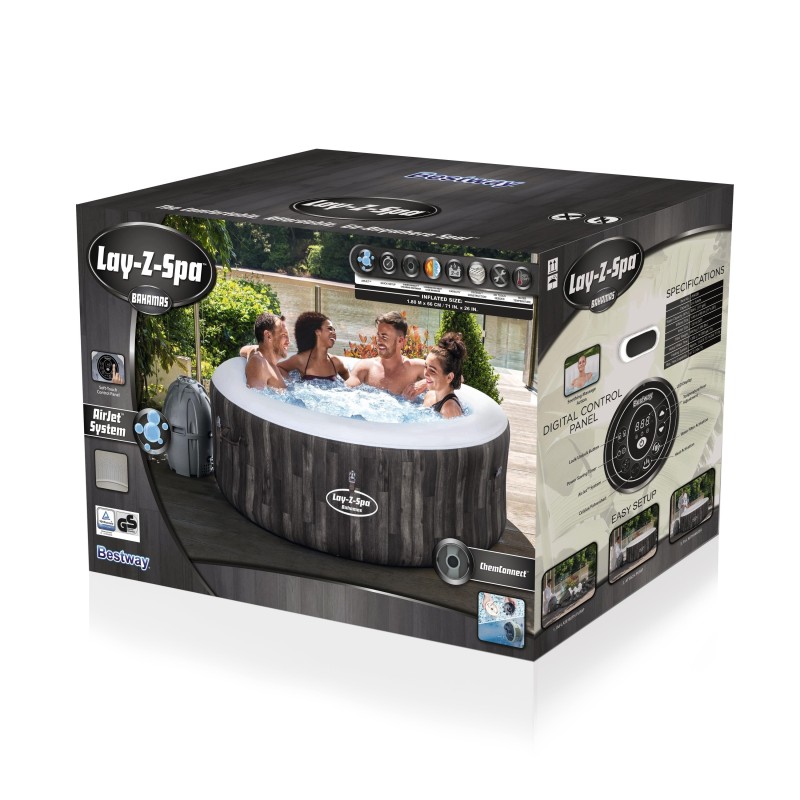 Spa gonflable rond Bahamas AirJet pour 2 à 4 personnes