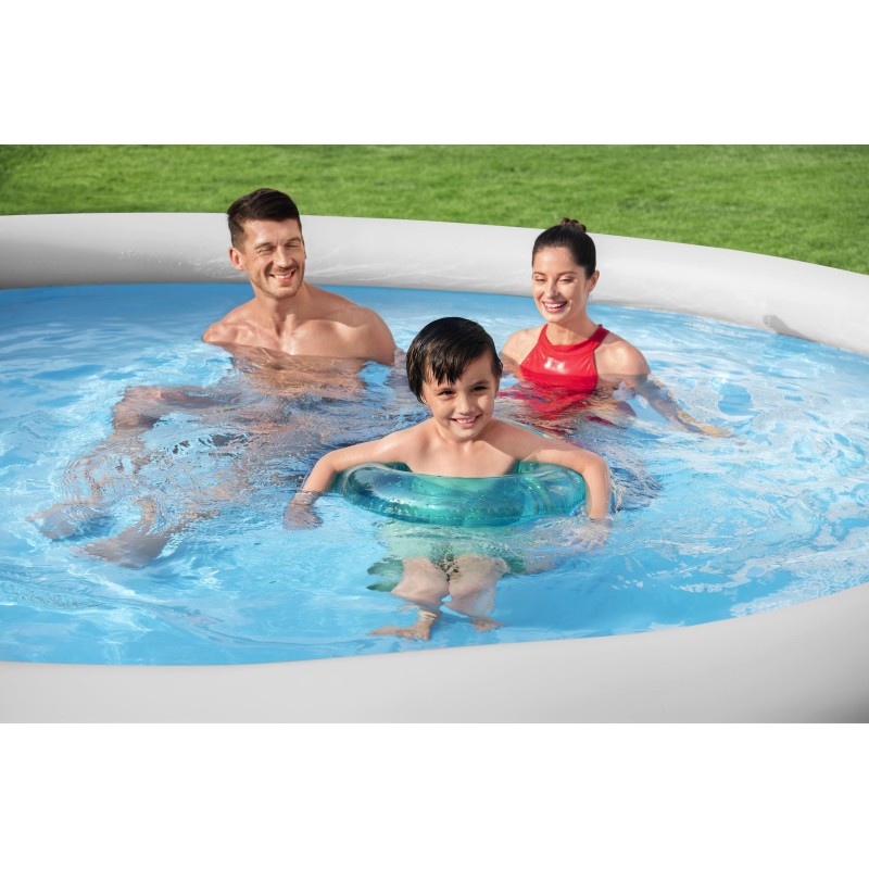 Piscine autoportante Fast Set ronde rotin 366 x 76 cm