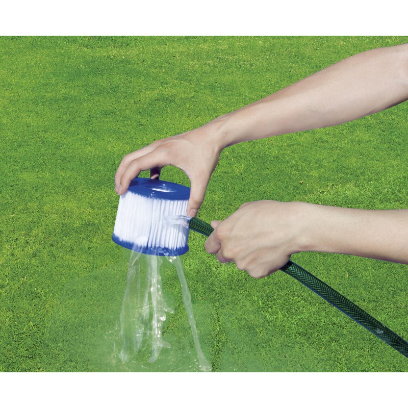 Lot de 2 cartouches de filtration pour spa gonflable Lay-Z-Spa