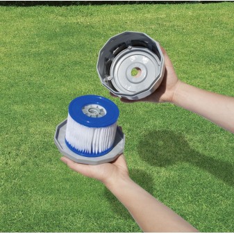 Lot de 2 cartouches filtration Lay-Z-Spa type VI