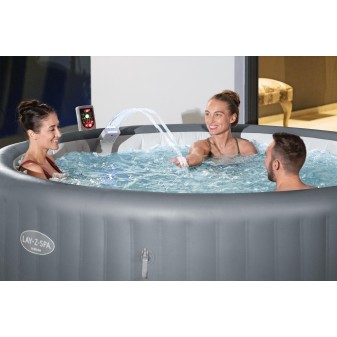 Cascade d’eau apaisante à LED pour spa gonflable