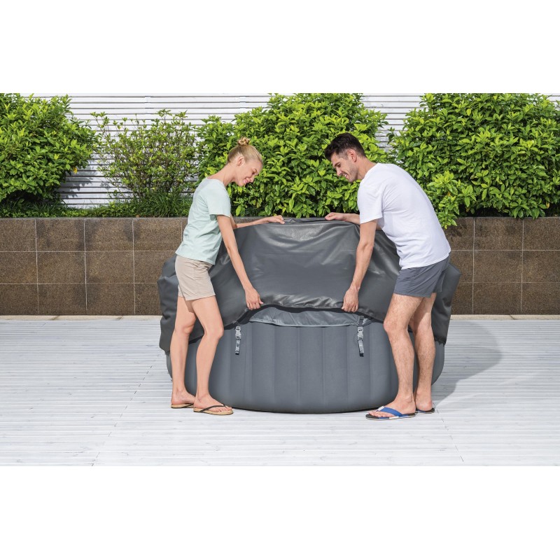 Couverture thermique Energysense pour spas ronds 216 x 80cm Couverture thermique Energysense pour spas ronds 216 x 80cm