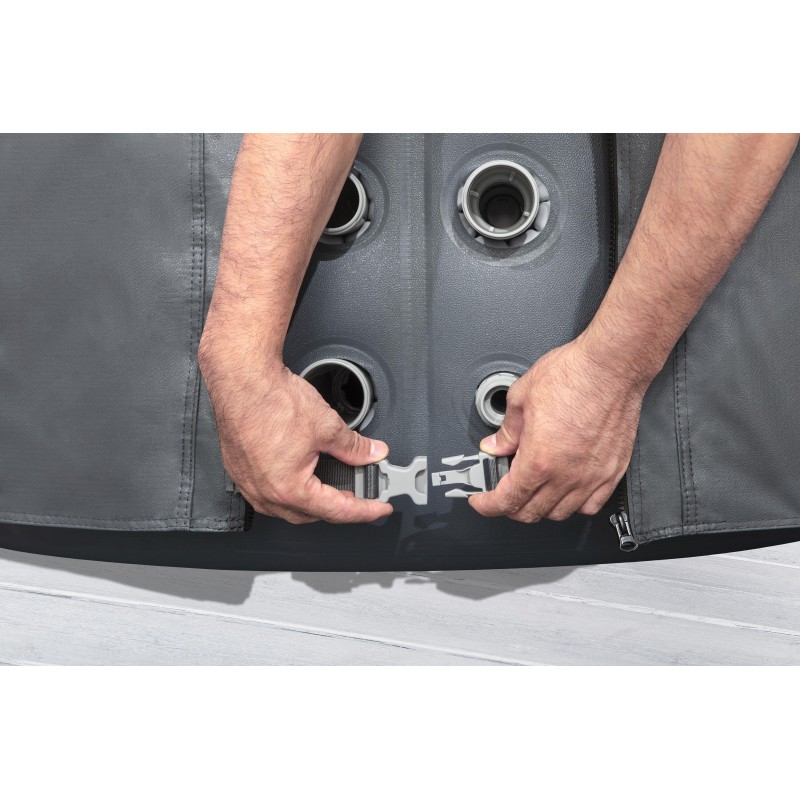 Couverture thermique Energysense pour spas ronds 216 x 80cm Couverture thermique Energysense pour spas ronds 216 x 80cm