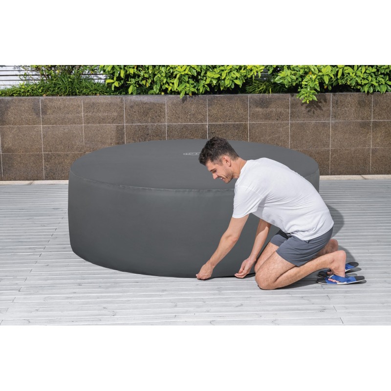 Couverture thermique Energysense pour spas ronds 216 x 80cm Couverture thermique Energysense pour spas ronds 216 x 80cm