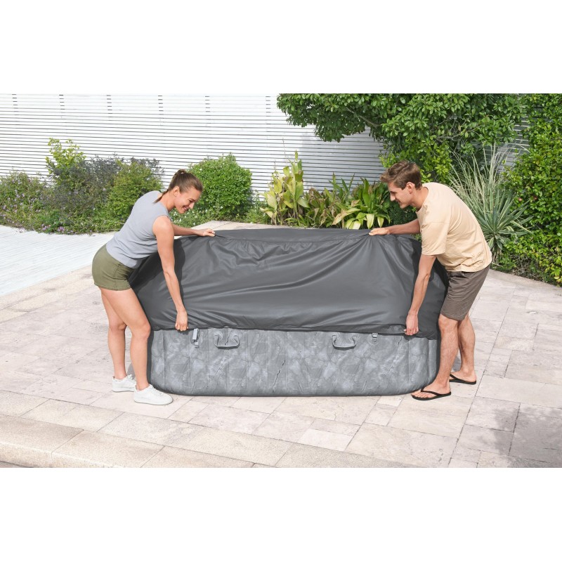 Couverture thermique Energysense pour spas carrés 230 x 230 x 71cm