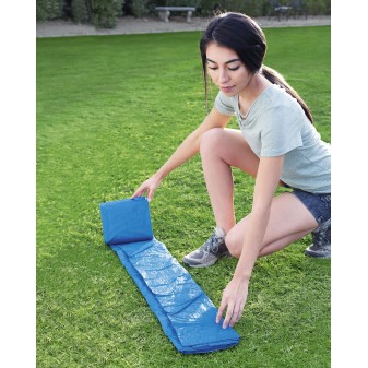 Tapis de sol carré 274 x 274 cm pour piscine hors sol 244 x 244 cm