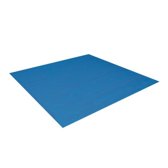 Tapis de sol carré 396x396cm pour piscine hors sol diamètre max 366 cm