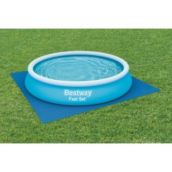 Tapis de sol pour piscine hors sol et spa gonflable 366 cm
