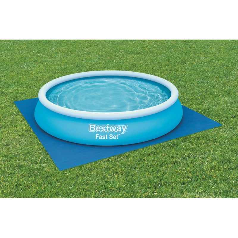 Tapis de sol pour piscine hors sol et spa gonflable 366 cm