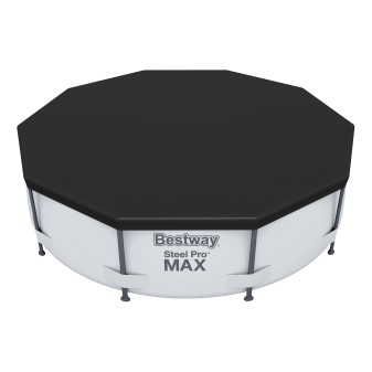 Bâche 4 saisons ronde 305cm pour piscine hors sol Steel Pro Ø 305 cm