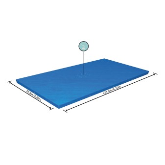 Bâche 4 saisons rectangle 410x226cm pour piscine Steel Pro 400x211cm Bâche 4 saisons rectangle 410x226cm pour piscine Steel Pro 400x211cm