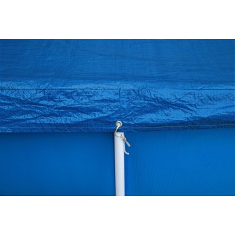 Bâche 4 saisons rectangle 410x226cm pour piscine Steel Pro 400x211cm Bâche 4 saisons rectangle 410x226cm pour piscine Steel Pro 400x211cm