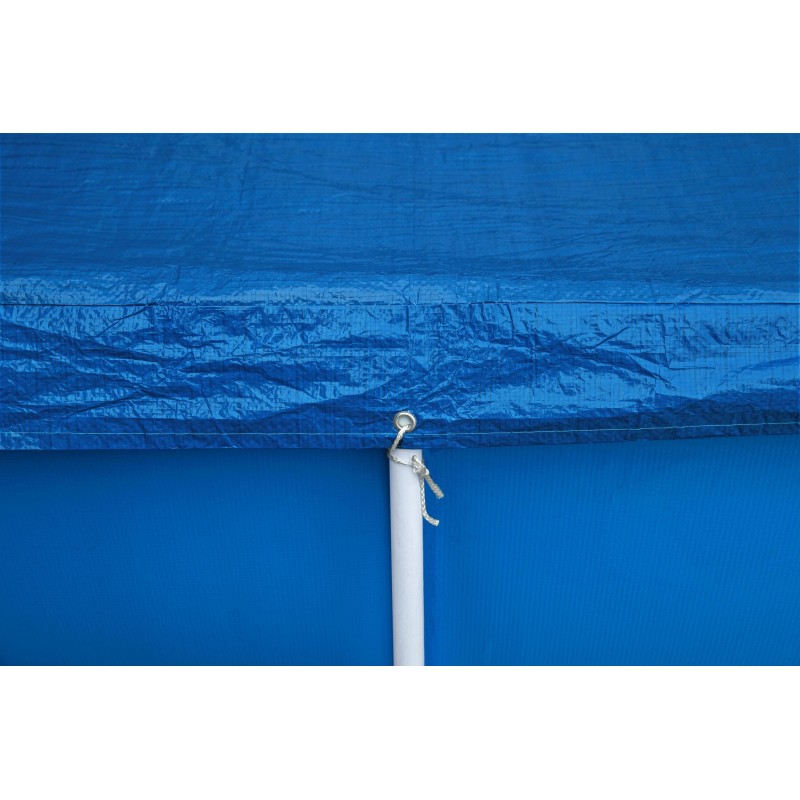 Bâche 4 saisons rectangle 410x226cm pour piscine Steel Pro 400x211cm Bâche 4 saisons rectangle 410x226cm pour piscine Steel Pro 400x211cm