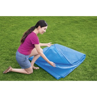 Bâche à bulles ronde Ø 527cm pour piscine hors sol ronde Ø 549 cm