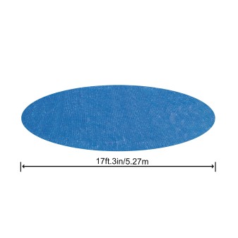 Bâche à bulles ronde Ø 527cm pour piscine hors sol ronde Ø 549 cm