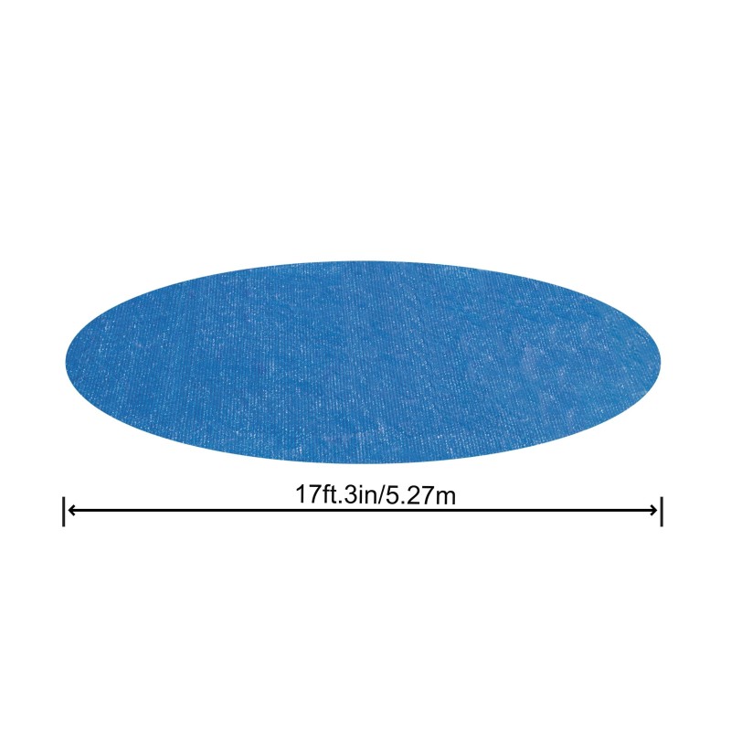 Bâche à bulles ronde Ø 527cm pour piscine hors sol ronde Ø 549 cm