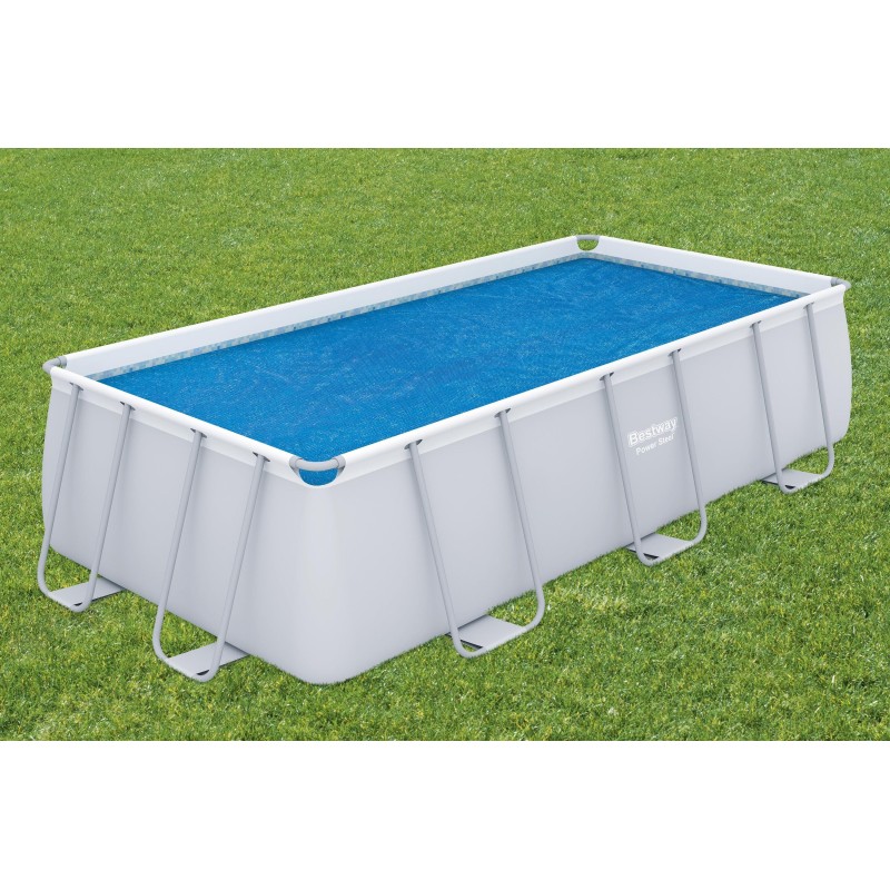 Bâche à bulles rectangle 380x180cm pour piscine 404x201cm ou 412x201cm Bâche à bulles rectangle 380x180cm pour piscine 404x201cm ou 412x201cm