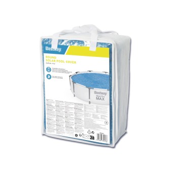 Bâche à bulles ronde Ø 289 cm pour piscine hors sol Ø 305 cm