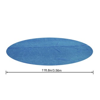 Bâche à bulles ronde Ø 356cm piscine hors sol ronde Ø 366cm ou 396cm