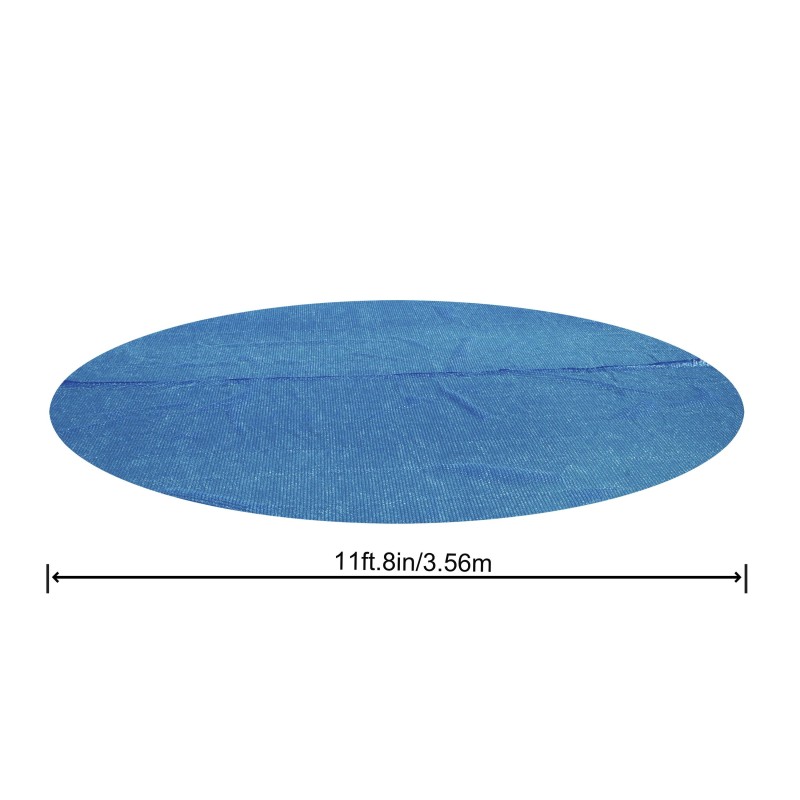 Bâche à bulles ronde Ø 356cm piscine hors sol ronde Ø 366cm ou 396cm