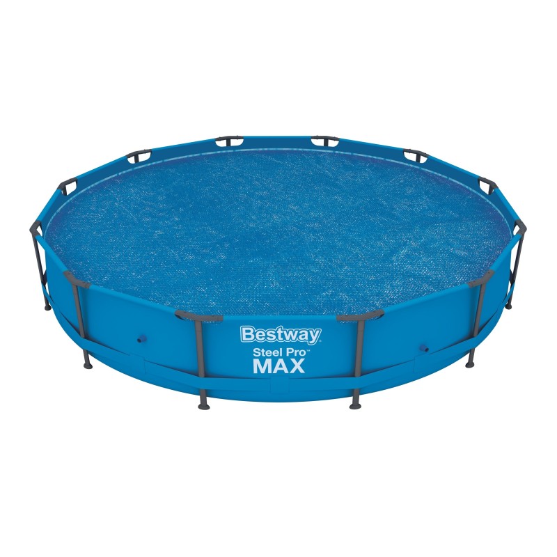 Bâche à bulles ronde Ø 356cm piscine hors sol ronde Ø 366cm ou 396cm